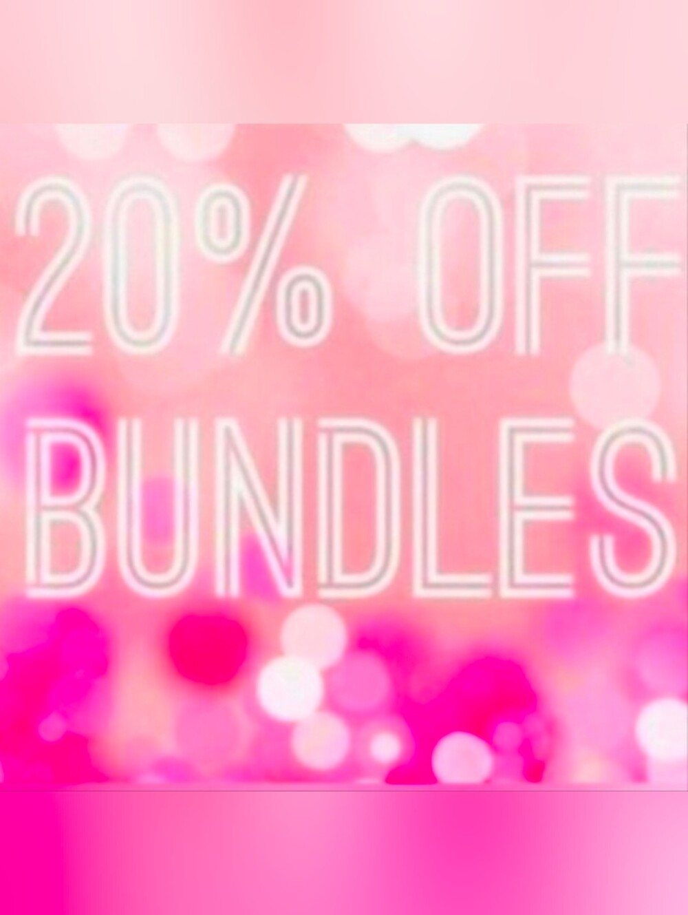 20% Off A Bundle Of 2 Or More Items!
